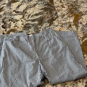 Coldwater Creek Black and White Gingham Pants